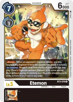 Etemon 「BT3-070」「EN」