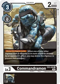 Commandramon 「EX3-046」「EN」