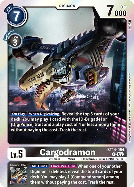 Cargodramon 「BT14-064」「EN」