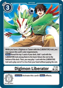 Digimon Liberator 「P-151」「EN」