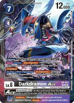 Darkdramon — BT-21: Limited Card Pack #LM-043 · Digimon