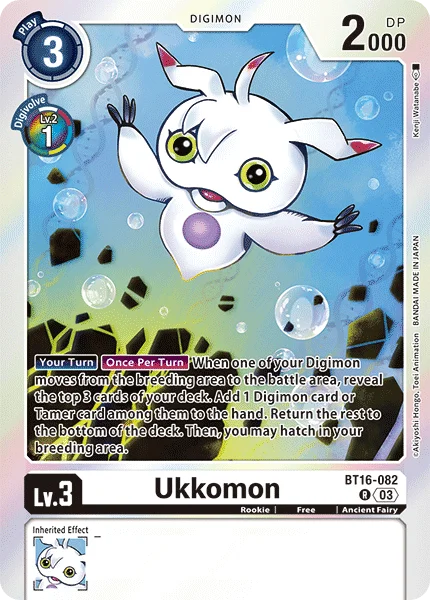 Ukkomon 「BT16-082」「EN」