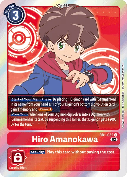 Hiro Amanokawa 「RB1-032」「EN」
