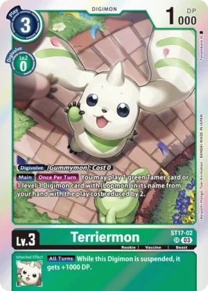 Terriermon 「ST17-02」「EN」
