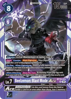 Beelzemon: Blast Mode 「BT19-074」「EN」