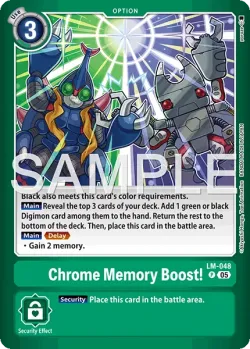 Chrome Memory Boost! 「LM-048」「EN」