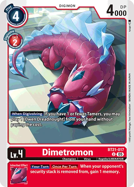 Dimetromon 「BT21-017」「EN」