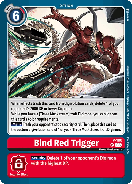 Bind Red Trigger 「P-180」「EN」