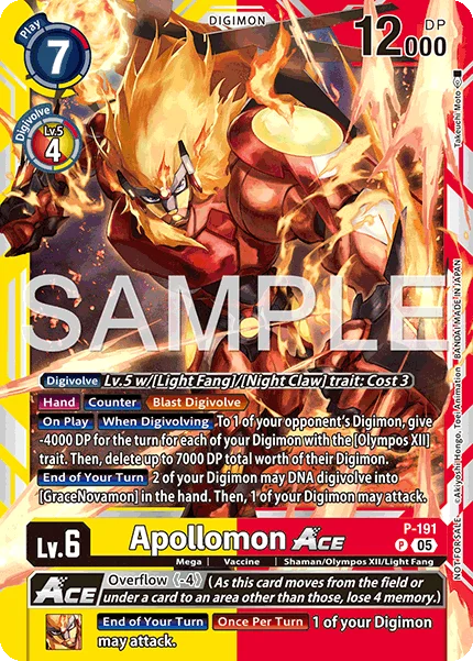 Apollomon 「P-191」「EN」
