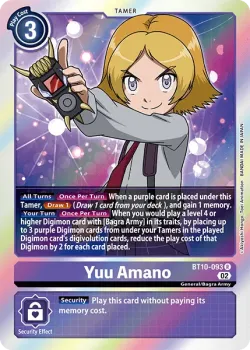 Yuu Amano 「BT10-093」「EN」