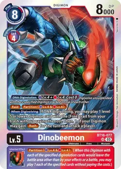Dinobeemon 「BT16-077」「EN」
