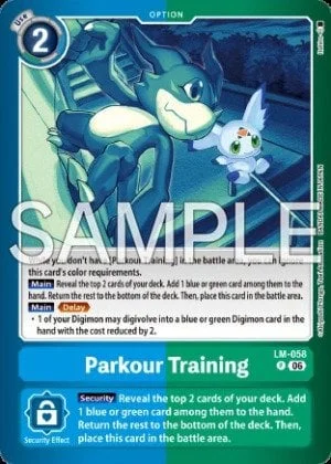 Parkour Training 「LM-058」「EN」