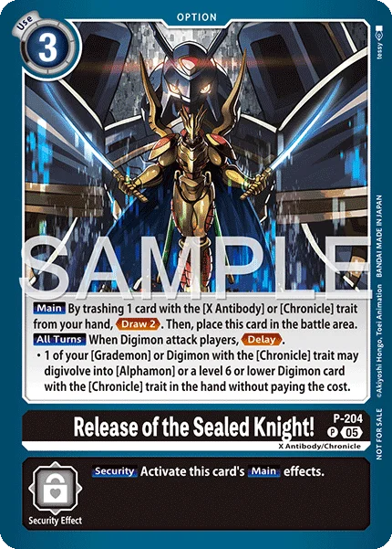 Release of the Sealed Knight! 「P-204」「EN」