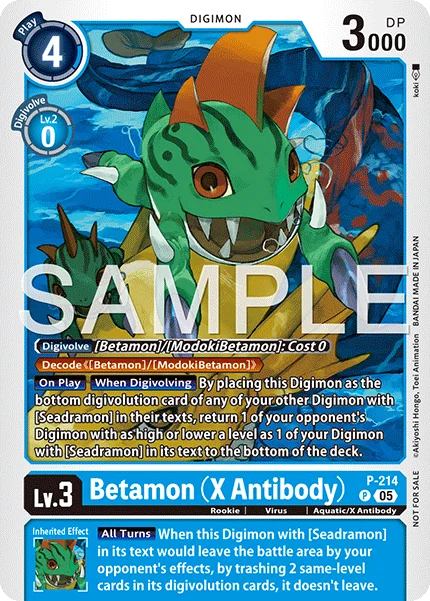 Betamon (X Antibody) 「P-214」「EN」