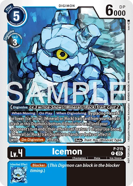 Icemon 「P-215」「EN」