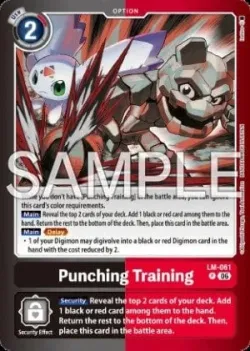 Punching Training 「LM-061」「EN」