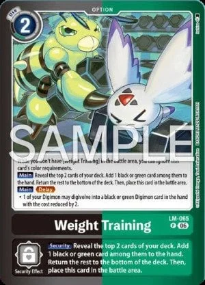 Weight Training 「LM-065」「EN」
