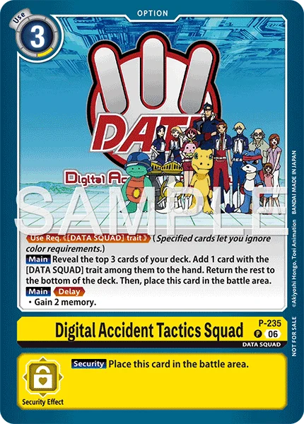 Digital Accident Tactics Squad 「P-235」「EN」