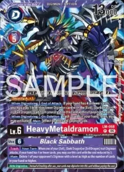HeavyMetaldramon 「LM-068」「EN」