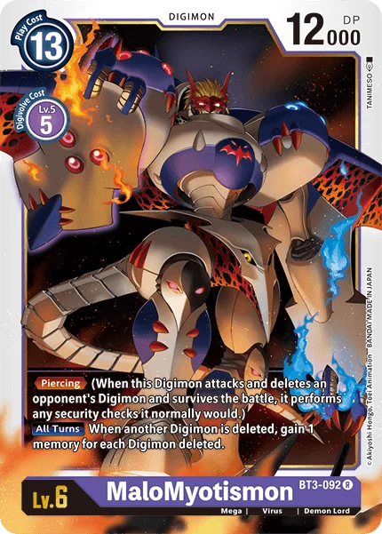MaloMyotismon 「BT3-092」「EN」