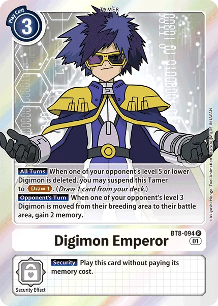 Digimon Emperor 「BT8-094」「EN」