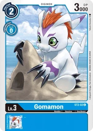 Gomamon 「ST2-02」「EN」