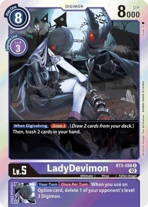 LadyDevimon 「BT3-088」「EN」