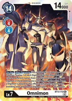 Omnimon 「BT13-112」「EN」