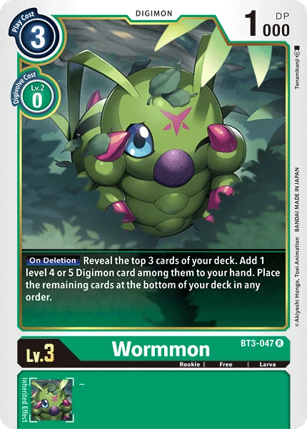 Wormmon 「BT3-047」「EN」
