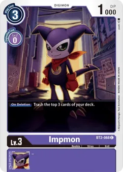 Impmon 「BT2-068」「EN」