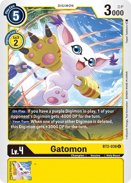 Gatomon 「BT2-036」「EN」