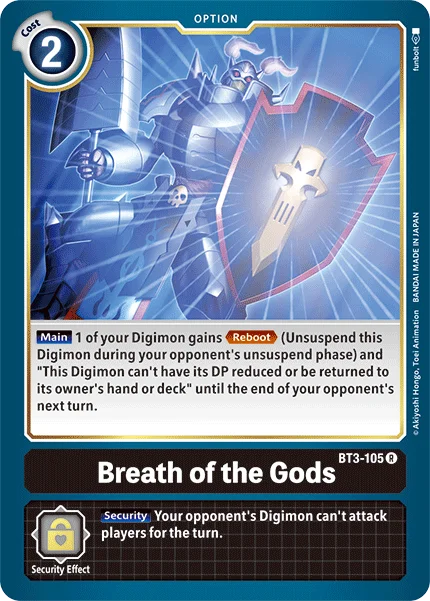 Breath of the Gods 「BT3-105」「EN」