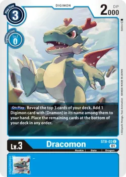 Dracomon 「ST8-03」「EN」
