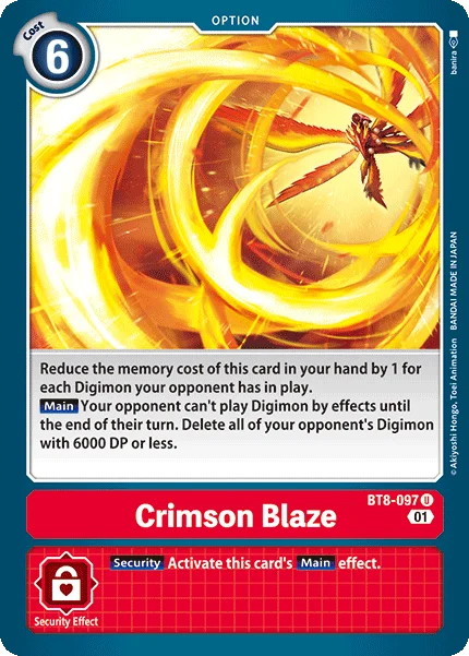 Crimson Blaze 「BT8-097」「EN」