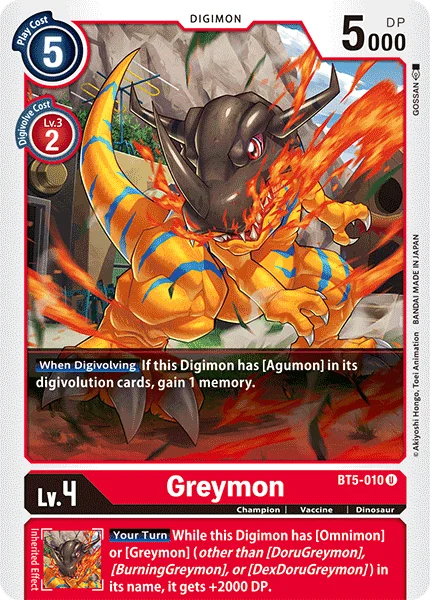 Greymon 「BT5-010」「EN」
