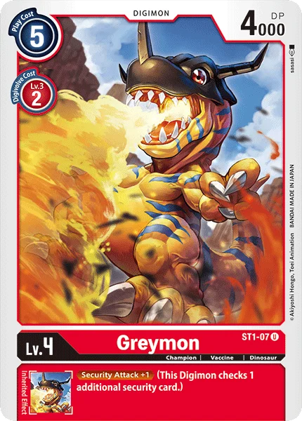 Greymon 「ST1-07」「EN」