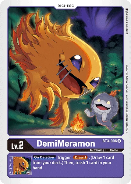 DemiMeramon 「BT3-006」「EN」