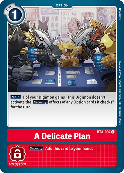 A Delicate Plan 「BT3-097」「EN」