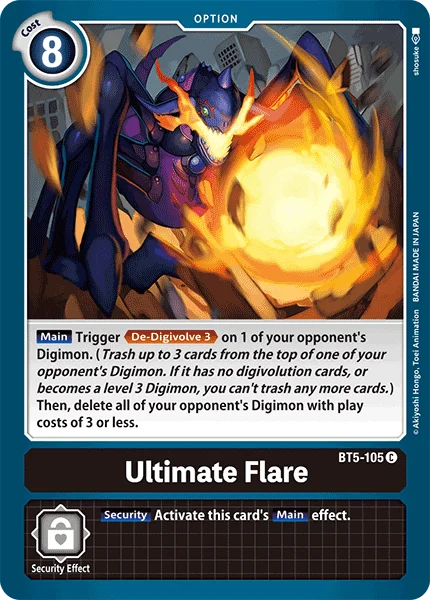 Ultimate Flare 「BT5-105」「EN」