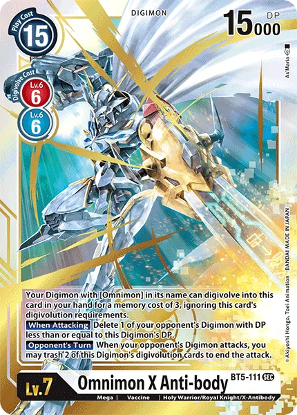 Omnimon (X Antibody) 「BT5-111」「EN」