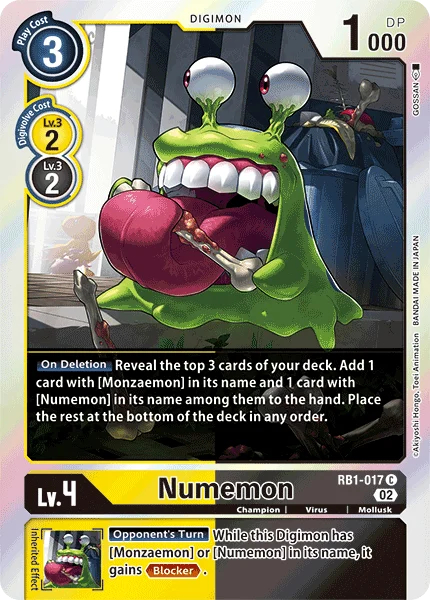 Numemon 「RB1-017」「EN」
