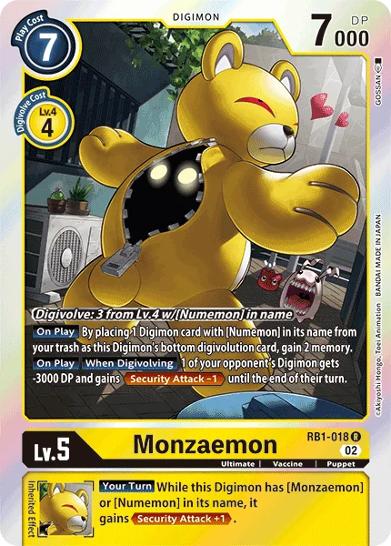 Monzaemon 「RB1-018」「EN」