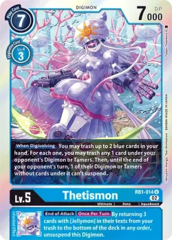 Thetismon — RB-01: Resurgence Booster #RB1-014 · Digimon