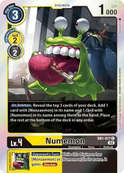 Numemon — RB-01: Resurgence Booster #RB1-017 · Digimon