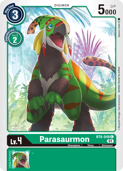 Parasaurmon 「BT6-048」「EN」