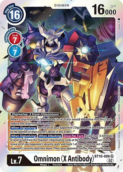 Omnimon (X Antibody) 「BT10-086」「EN」
