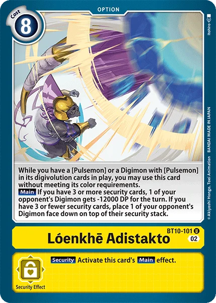 Lónkhē Adistakto 「BT10-101」「EN」