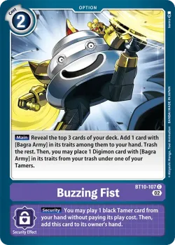 Buzzing Fist 「BT10-107」「EN」