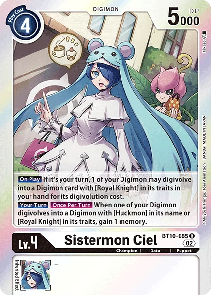 Sistermon Ciel 「BT10-085」「EN」
