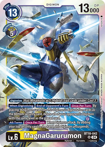MagnaGarurumon 「BT18-042」「EN」